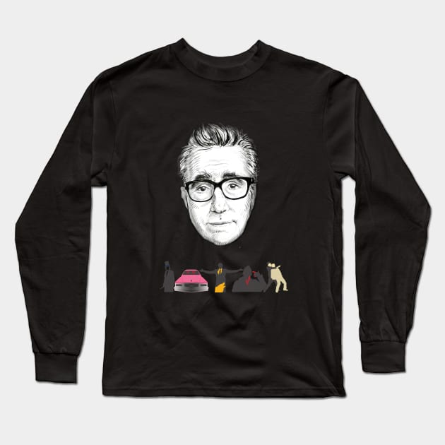 Martin Scorsese Films Long Sleeve T-Shirt by GrampaTony